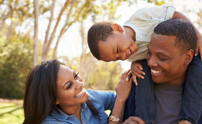 Family Having Good Time