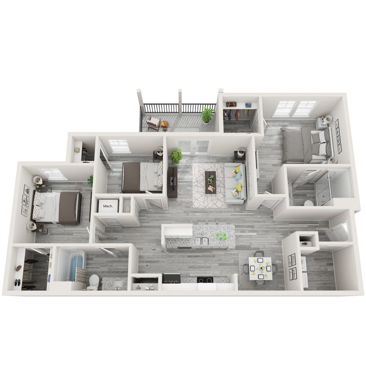 Floor Plans Daphne AL Exchange At Daphne